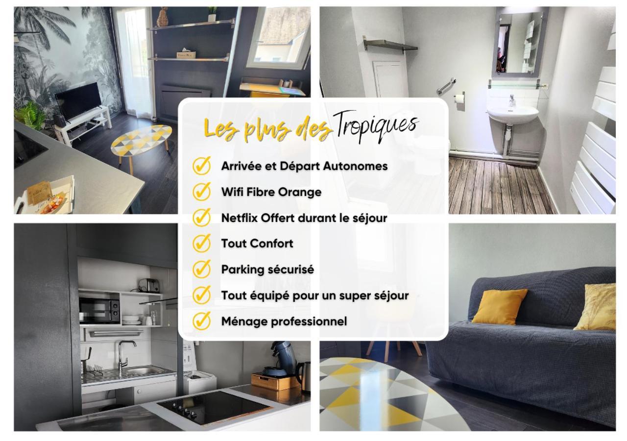 'Les Tropiques' - Parking Prive - Balcon - Tout Confort Joué-lés-Tours Dış mekan fotoğraf
